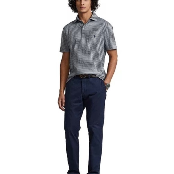 Polo Ralph Lauren Classic-Fit Performance Polo Shirt in Andover Heather Multi XL - Picture 4 of 12